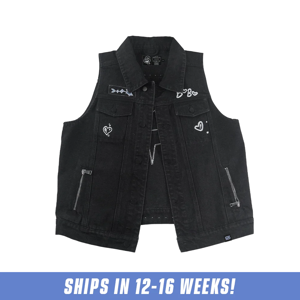 Rockstar Bao: Denim Vest