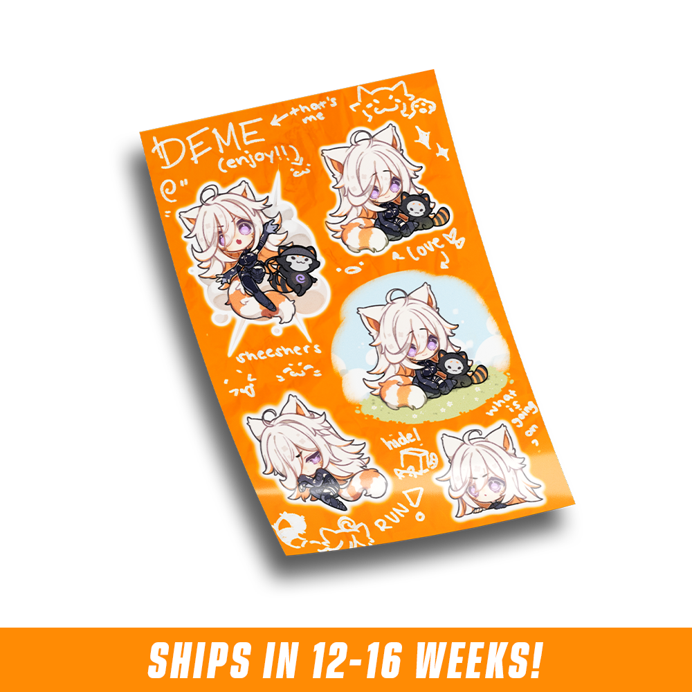 deme: Sticker Sheet