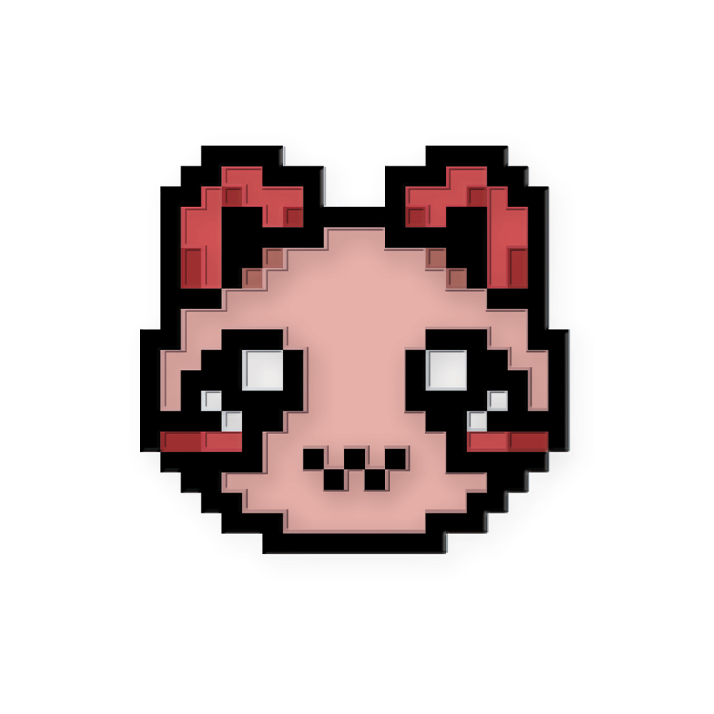 PIXEL CUPS x Shylily: Shrimpy Pixel Badge