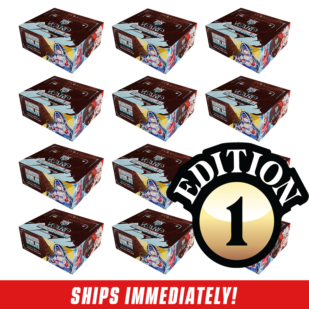VCard Set 2: Awakened Worlds First Edition Booster Box Master Case (12 Booster Boxes)