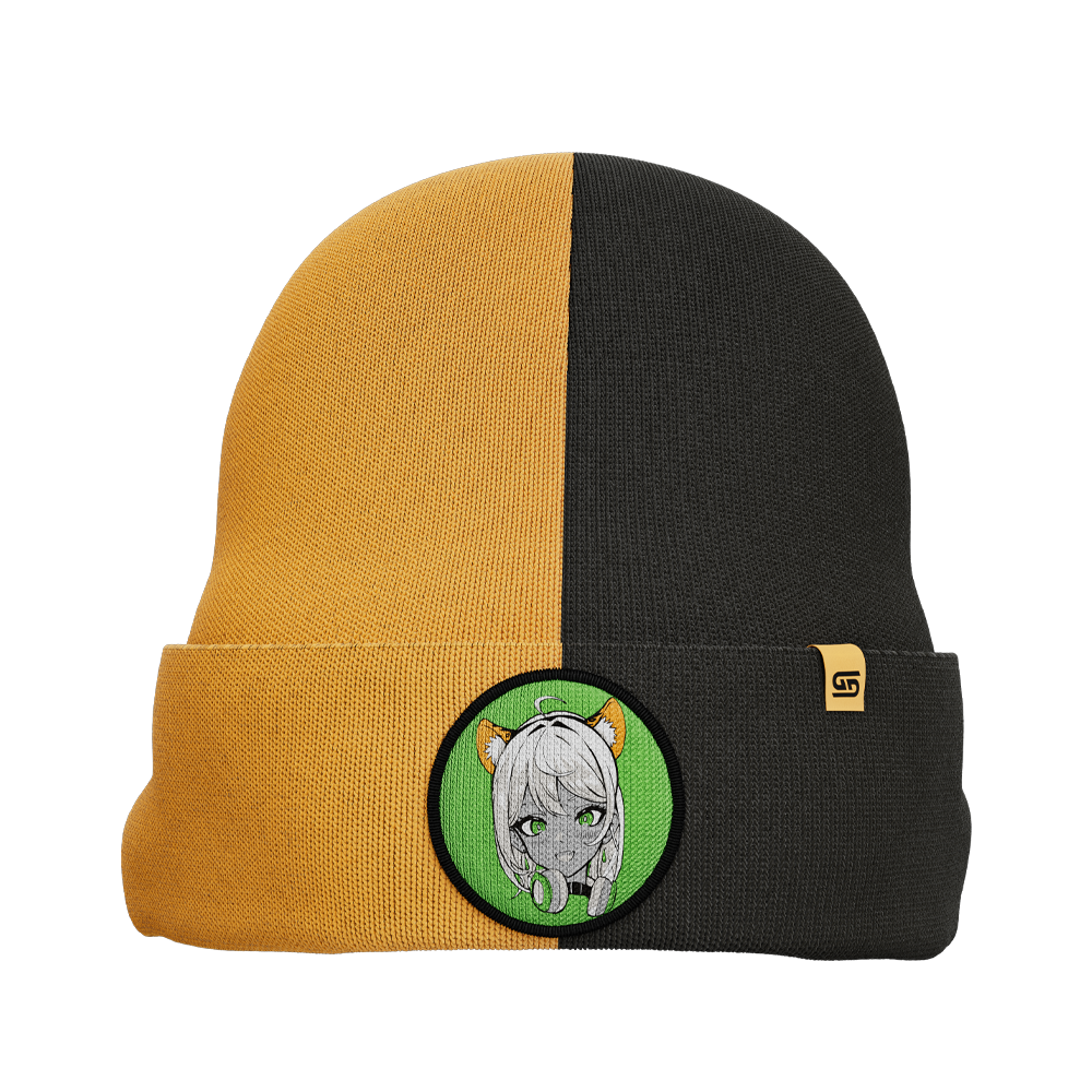 Skater Girl Split Beanie
